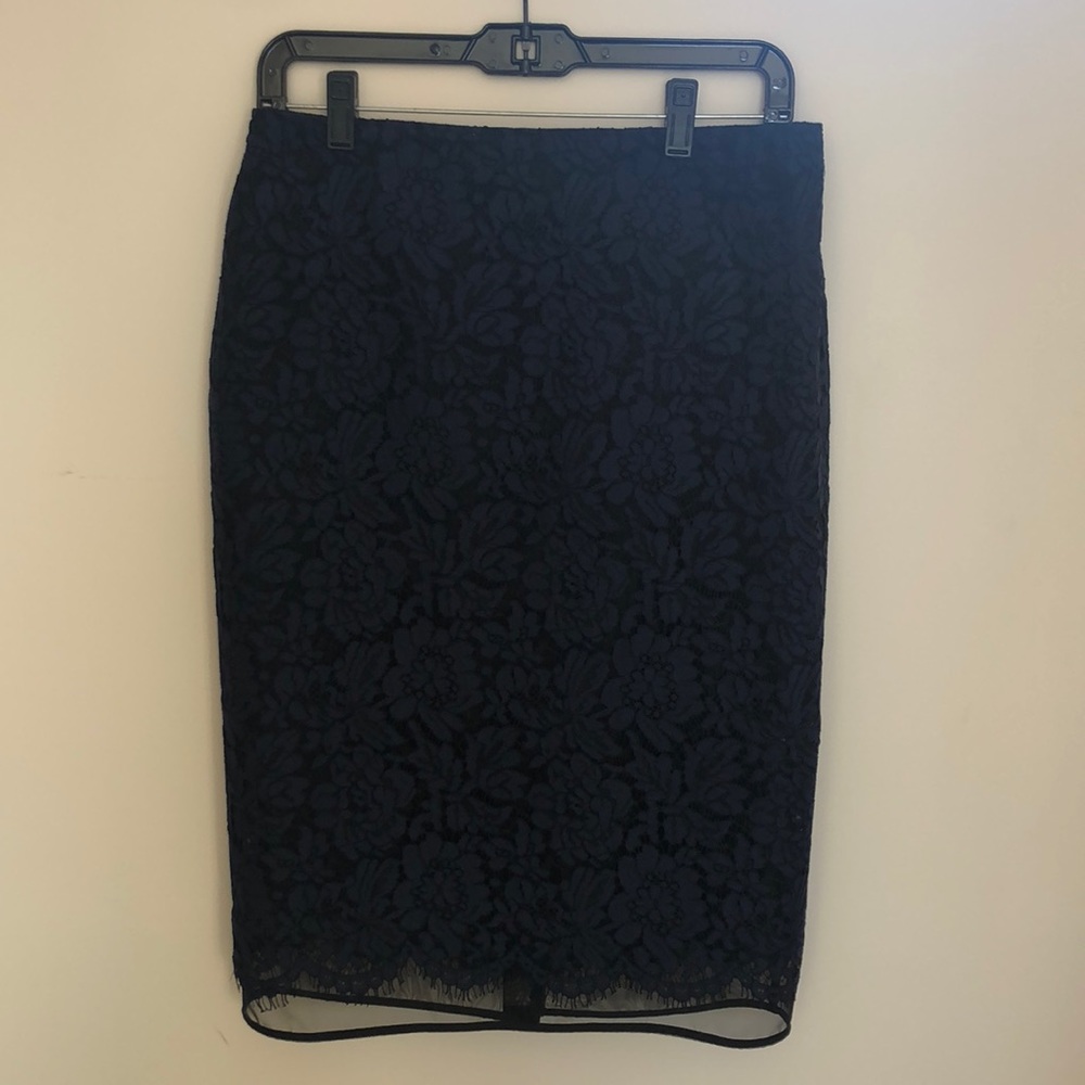 MSGM Lace pencil skirt  .